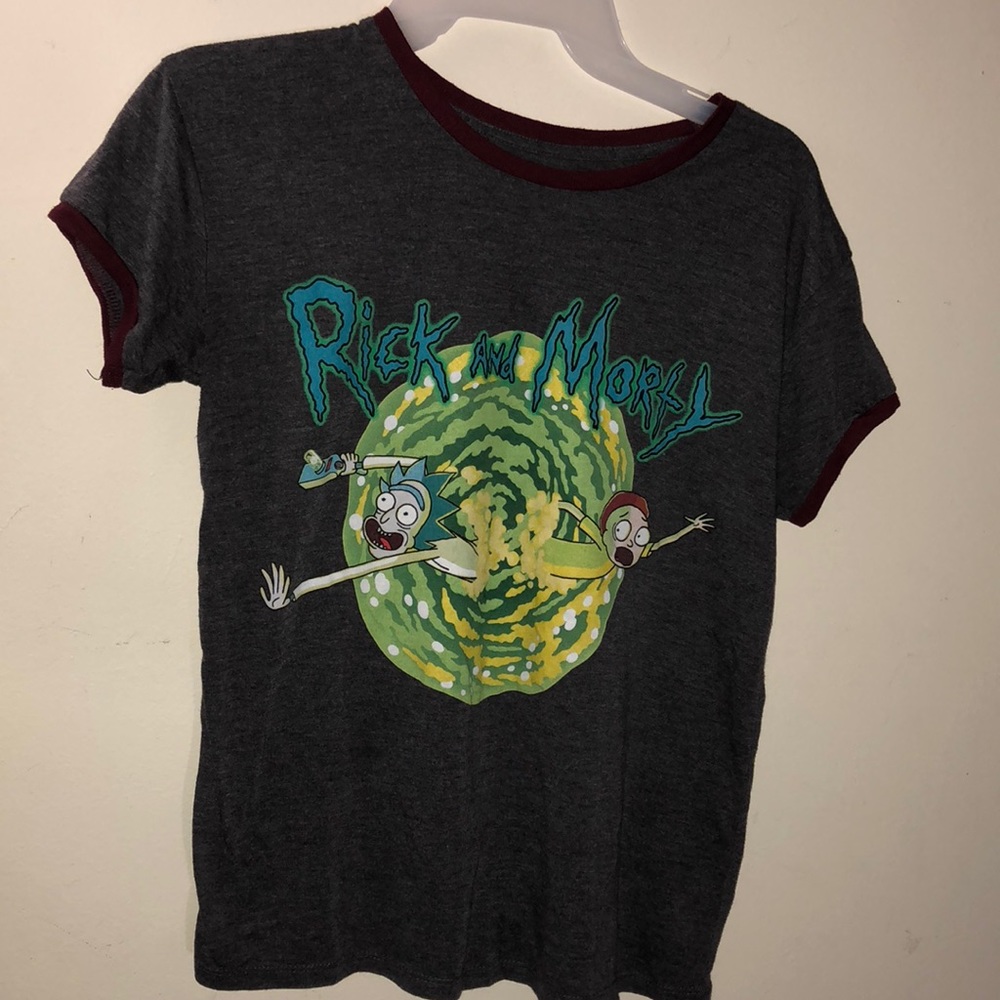 Rick And Morty Ringer tee